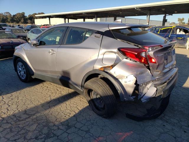 JTNKHMBX1K1022794 - 2019 TOYOTA C-HR XLE SILVER photo 2