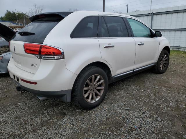 2LMDJ6JK0CBL08290 - 2012 LINCOLN MKX WHITE photo 3