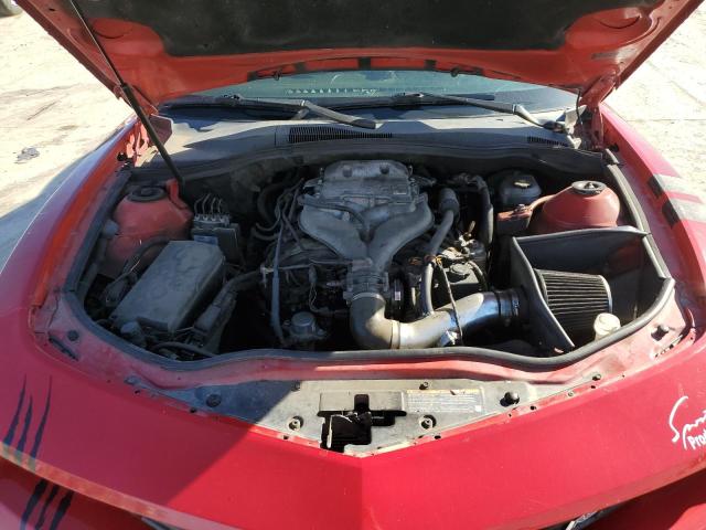 2G1FB1EVXA9213200 - 2010 CHEVROLET CAMARO LT RED photo 11