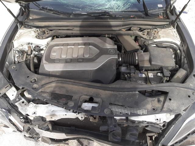 JH4KC1F57EC007637 - 2014 ACURA RLX TECH WHITE photo 11