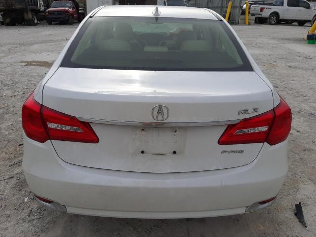 JH4KC1F57EC007637 - 2014 ACURA RLX TECH WHITE photo 6