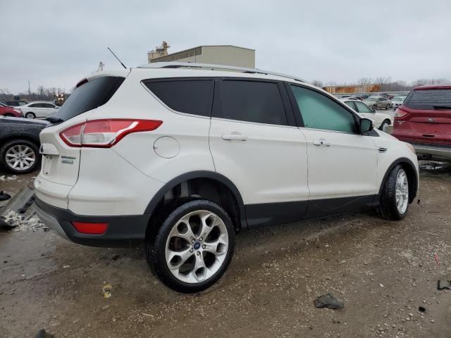 1FMCU0J99DUD77693 - 2013 FORD ESCAPE TITANIUM WHITE photo 3