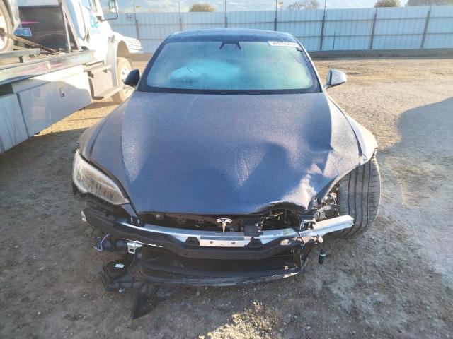 5YJSA1E50NF489671 - 2022 TESLA MODEL S Մոխրագույն լուսանկար 5