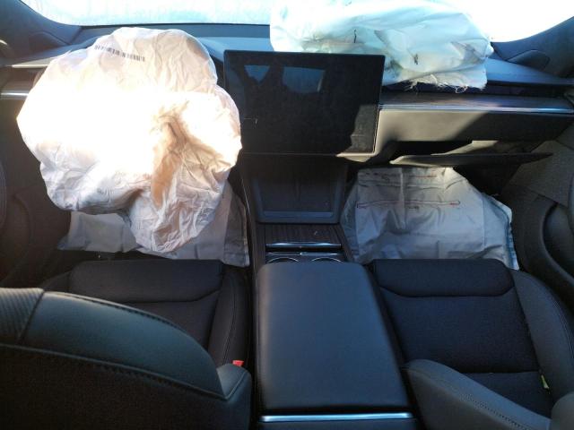 5YJSA1E50NF489671 - 2022 TESLA MODEL S Մոխրագույն լուսանկար 8