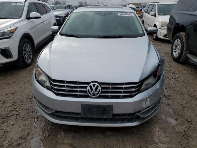 1VWBN7A35DC071028 - 2013 VOLKSWAGEN PASSAT SE SILVER photo 5