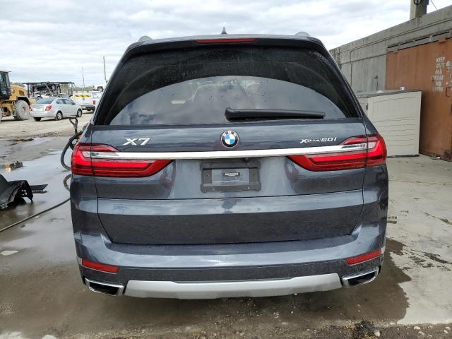 5UXCX4C58KLS38315 - 2019 BMW X7 XDRIVE50I CHARCOAL photo 6