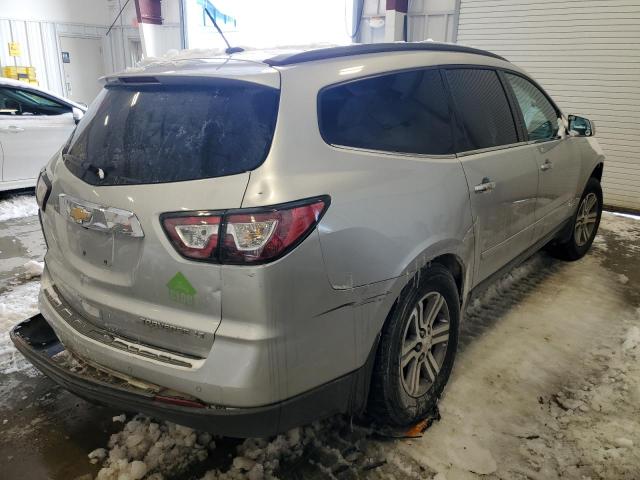 1GNKRGKD6FJ280640 - 2015 CHEVROLET TRAVERSE LT SILVER photo 3