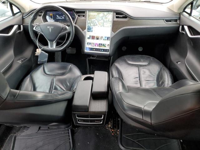 5YJSA1H17EFP60783 - 2014 TESLA MODEL S ვერცხლისფერი ფოტო 8