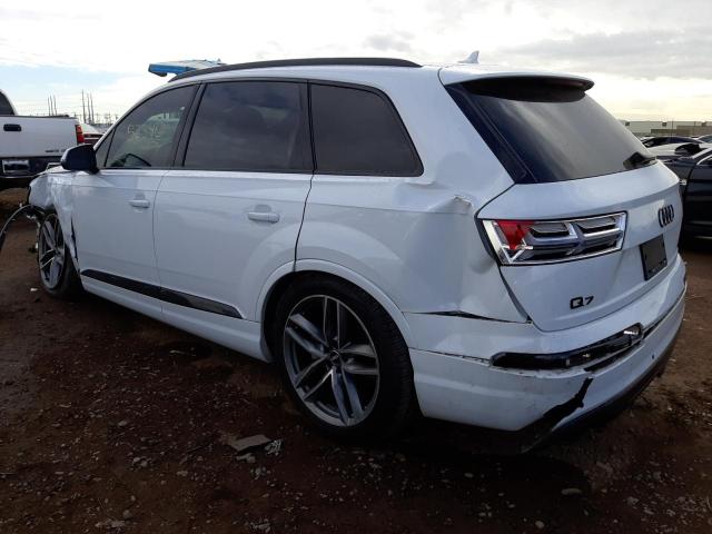 WA1VAAF74JD009544 - 2018 AUDI Q7 PRESTIGE WHITE photo 2