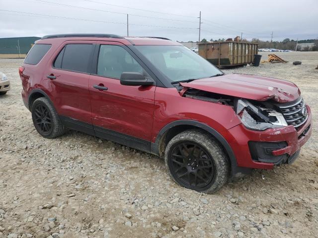 1FM5K7B81GGC82478 - 2016 FORD EXPLORER RED photo 4