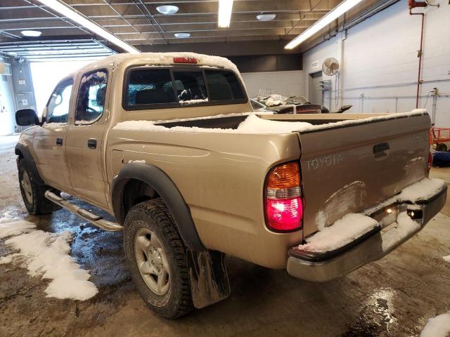 5TEGN92N94Z406930 - 2004 TOYOTA TACOMA DOUBLE CAB PRERUNNER BEIGE photo 2