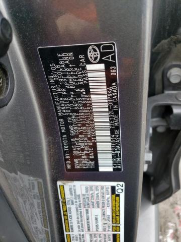 2T1KR30E36C557995 - 2006 TOYOTA COROLLA MA XR GRAY photo 12