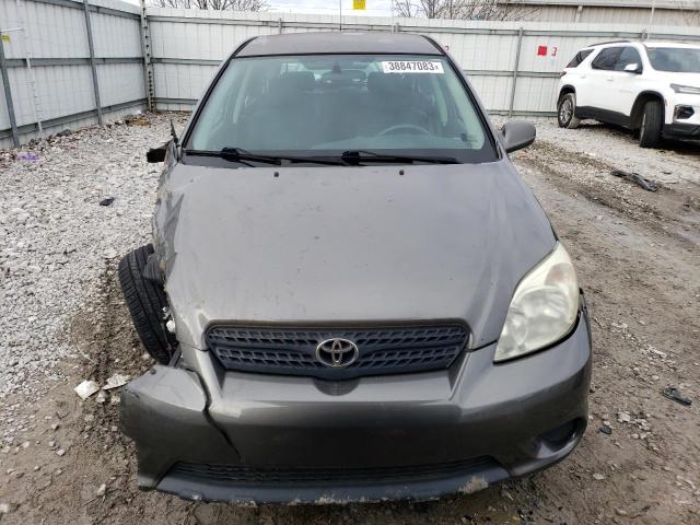 2T1KR30E36C557995 - 2006 TOYOTA COROLLA MA XR GRAY photo 5