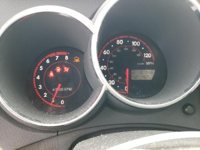 2T1KR30E36C557995 - 2006 TOYOTA COROLLA MA XR GRAY photo 9