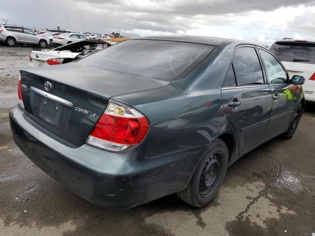 4T1BE32K45U414002 - 2005 TOYOTA CAMRY LE GREEN photo 3