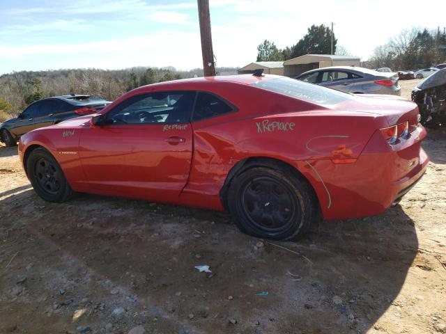 2G1FA1ED2B9127701 - 2011 CHEVROLET CAMARO LS RED photo 2