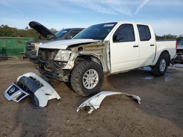 1N6AD0EV5EN708958 - 2014 NISSAN FRONTIER S WHITE photo 1