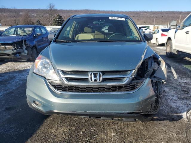 5J6RE4H53AL073776 - 2010 HONDA CR-V EX TEAL photo 5