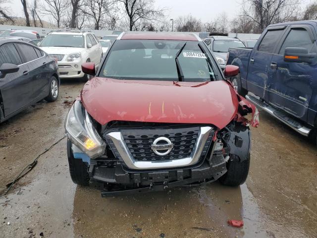 3N1CP5CV8LL555480 - 2020 NISSAN KICKS SV RED photo 5