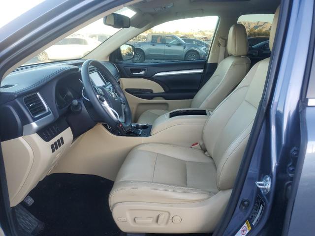 5TDKKRFH1GS500289 - 2016 TOYOTA HIGHLANDER XLE ლურჯი ფოტო 7