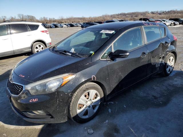 KNAFK5A89G5648517 - 2016 KIA FORTE LX BLACK photo 1