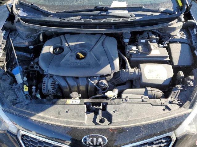 KNAFK5A89G5648517 - 2016 KIA FORTE LX BLACK photo 11