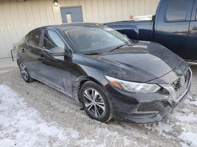 3N1AB8CV8NY243107 - 2022 NISSAN SENTRA SV BLACK photo 4