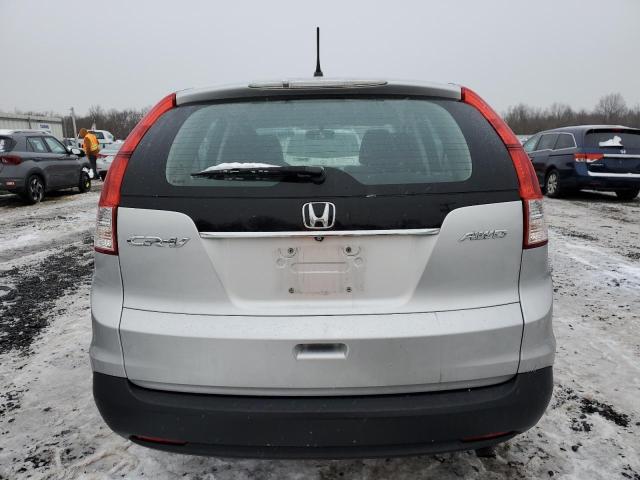 2HKRM4H3XDH669449 - 2013 HONDA CR-V LX SILVER photo 6