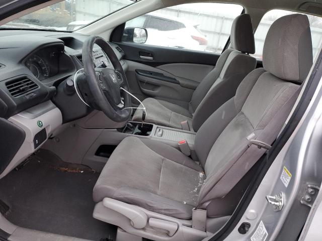 2HKRM4H3XDH669449 - 2013 HONDA CR-V LX SILVER photo 7