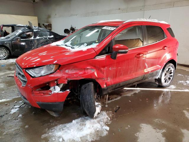 MAJ6S3KL6KC256941 - 2019 FORD ECOSPORT TITANIUM RED photo 1