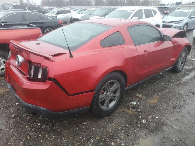 1ZVBP8AM0C5222546 - 2012 FORD MUSTANG RED photo 3