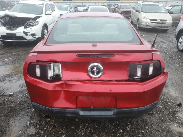 1ZVBP8AM0C5222546 - 2012 FORD MUSTANG RED photo 6