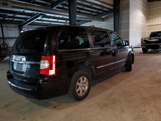 2C4RC1BG0CR368087 - 2012 CHRYSLER TOWN & COU TOURING შავი ფოტო 3