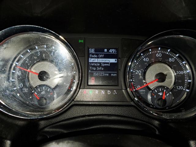 2C4RC1BG0CR368087 - 2012 CHRYSLER TOWN & COU TOURING შავი ფოტო 9