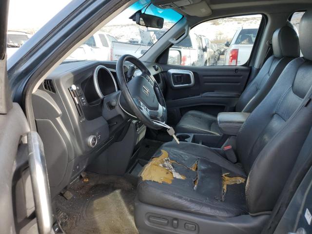 2HJYK16548H522087 - 2008 HONDA RIDGELINE RTL BLUE photo 7