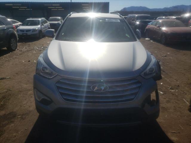 KM8SMDHF0GU155742 - 2016 HYUNDAI SANTA FE SE SILVER photo 5