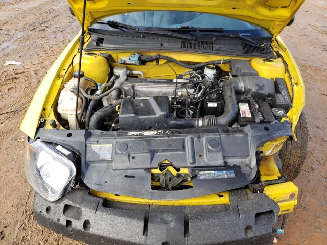 1G1JC12F057123405 - 2005 CHEVROLET CAVALIER YELLOW photo 11