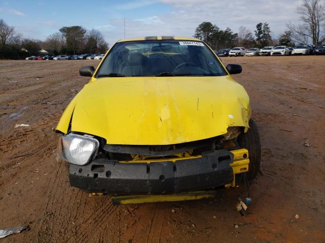 1G1JC12F057123405 - 2005 CHEVROLET CAVALIER YELLOW photo 5