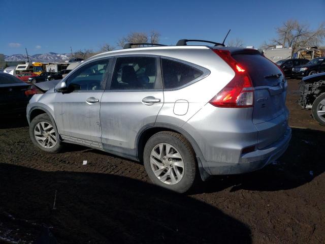 2HKRM3H77FH514373 - 2015 HONDA CR-V EXL SILVER photo 2