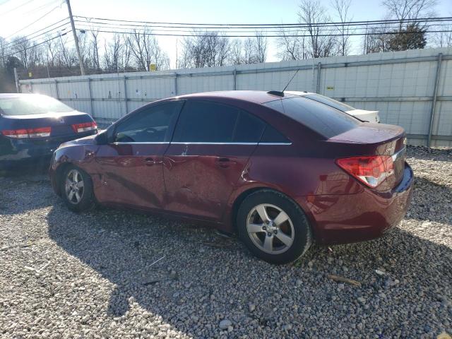 1G1PC5SB8F7118307 - 2015 CHEVROLET CRUZE LT MAROON photo 2