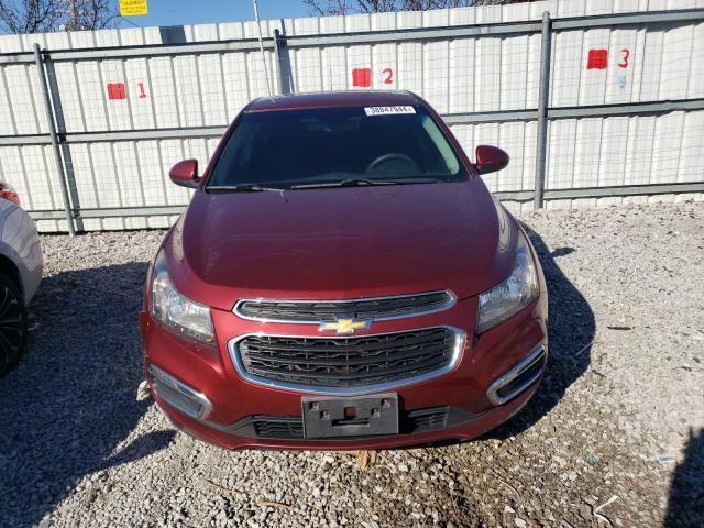 1G1PC5SB8F7118307 - 2015 CHEVROLET CRUZE LT MAROON photo 5