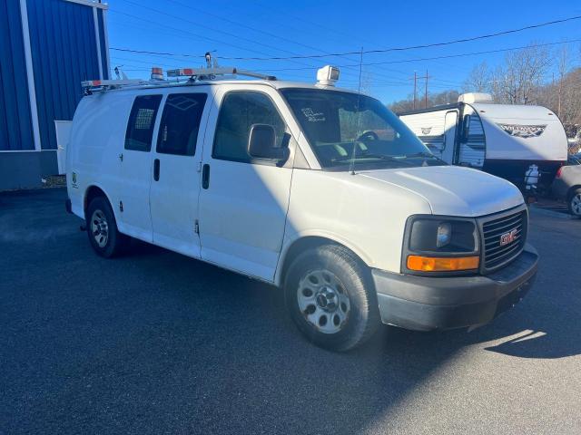 1GTS8AF45D1184434 - 2013 GMC SAVANA G1500 WHITE photo 1