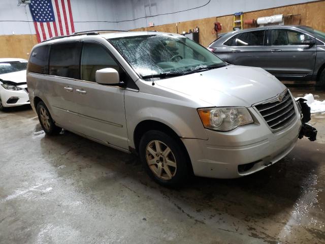 2A4RR5D10AR142296 - 2010 CHRYSLER TOWN & COU TOURING SILVER photo 4