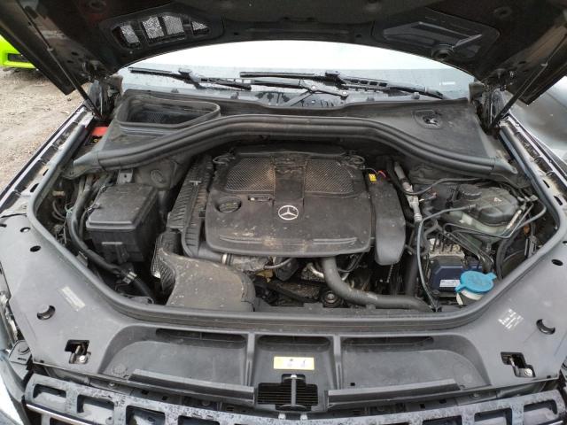 4JGDA5HB5CA046242 - 2012 MERCEDES-BENZ ML 350 4MATIC BLACK photo 7