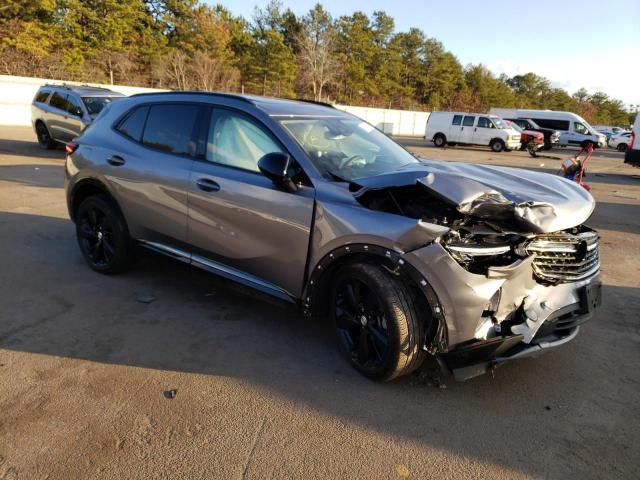 LRBFZPR48MD123072 - 2021 BUICK ENVISION ESSENCE ნაცრისფერი ფოტო 4