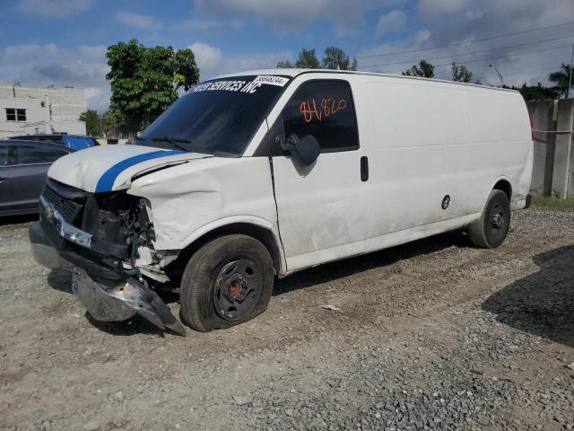 1GCZGUCG8F1192547 - 2015 CHEVROLET EXPRESS G3 WHITE photo 1