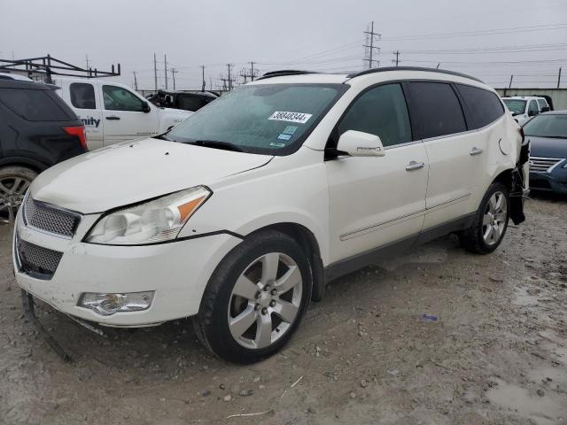 1GNKVLEDXBJ393890 - 2011 CHEVROLET TRAVERSE LTZ BEIGE photo 1