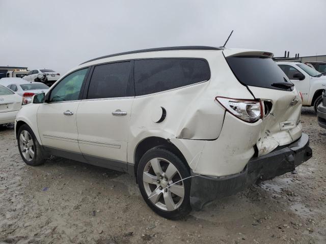 1GNKVLEDXBJ393890 - 2011 CHEVROLET TRAVERSE LTZ BEIGE photo 2