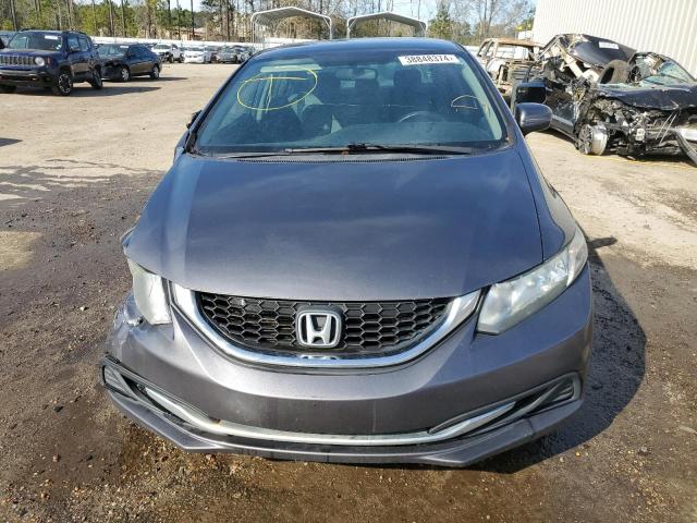 2HGFB2F57FH559599 - 2015 HONDA CIVIC LX GRAY photo 5