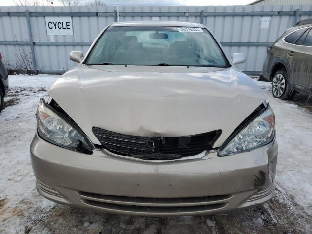 4T1BE32K54U799620 - 2004 TOYOTA CAMRY LE TAN photo 5